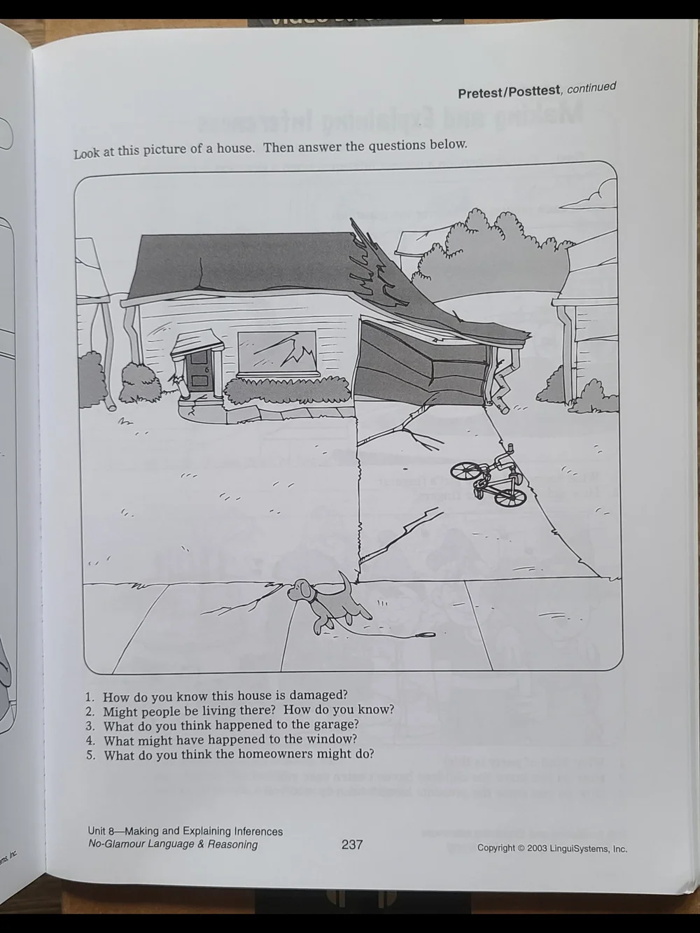 Speech Therapy: No-Glamour Language & Reasoning Workbook